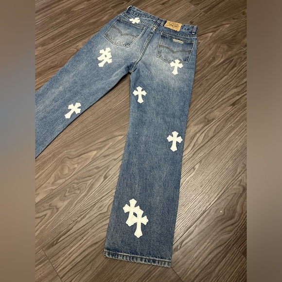 Chrome Hearts Cross Jeans - Picture 8 of 9